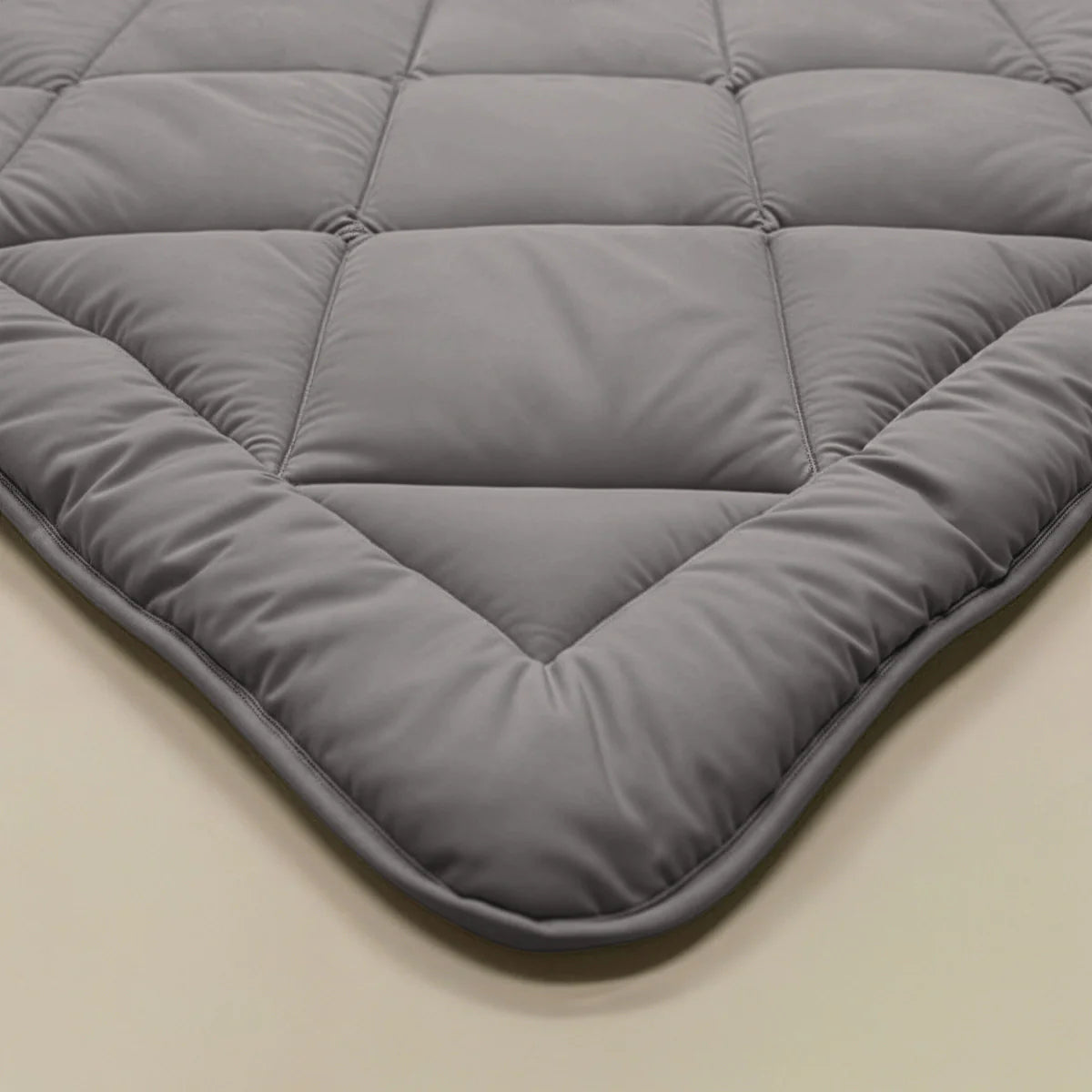 Zelesta Comfort Uni Diamond Duvet - Brown-Grey