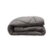 Zelesta Comfort Uni Diamond Duvet - Brown-Grey