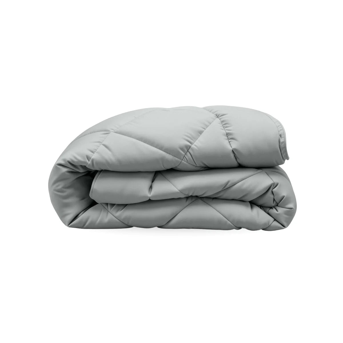 Couette Zelesta Comfort Uni Diamond - Gris-Bleu