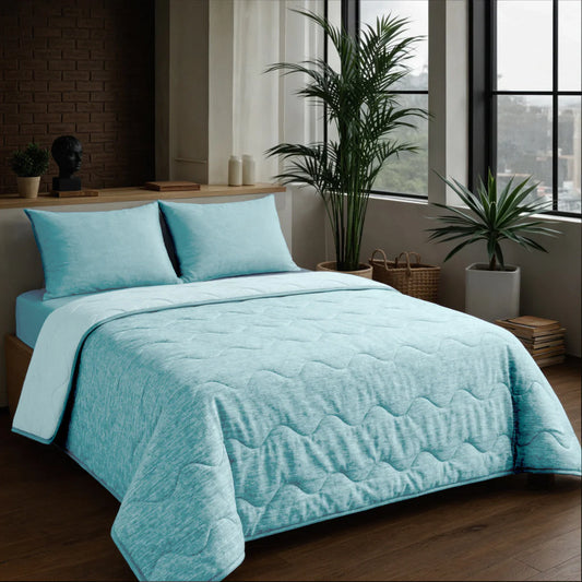 Zelesta Special Cooling Blend Summer Duvet - Fresh Mint Green