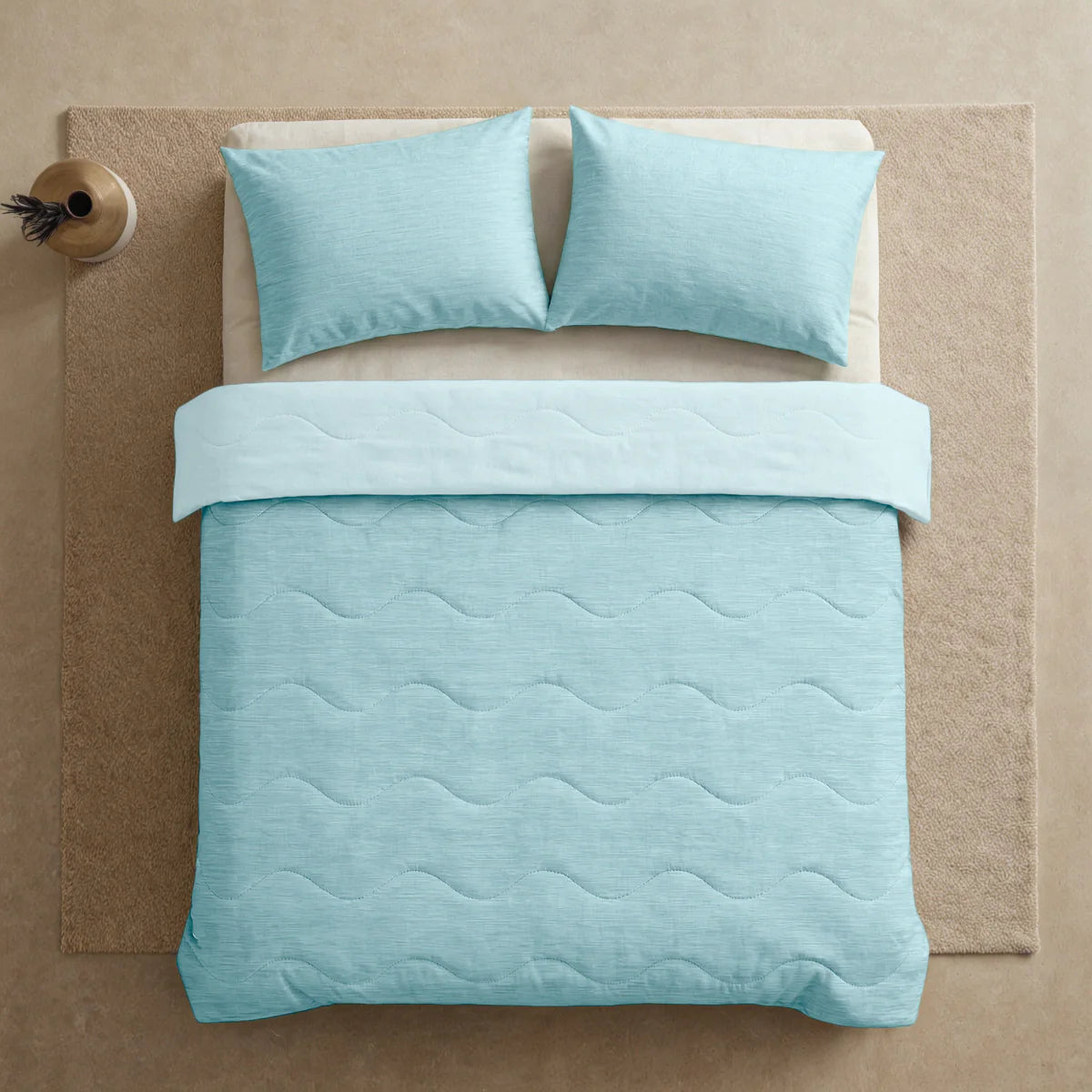 Zelesta Special Cooling Blend Summer Duvet - Fresh Mint Green