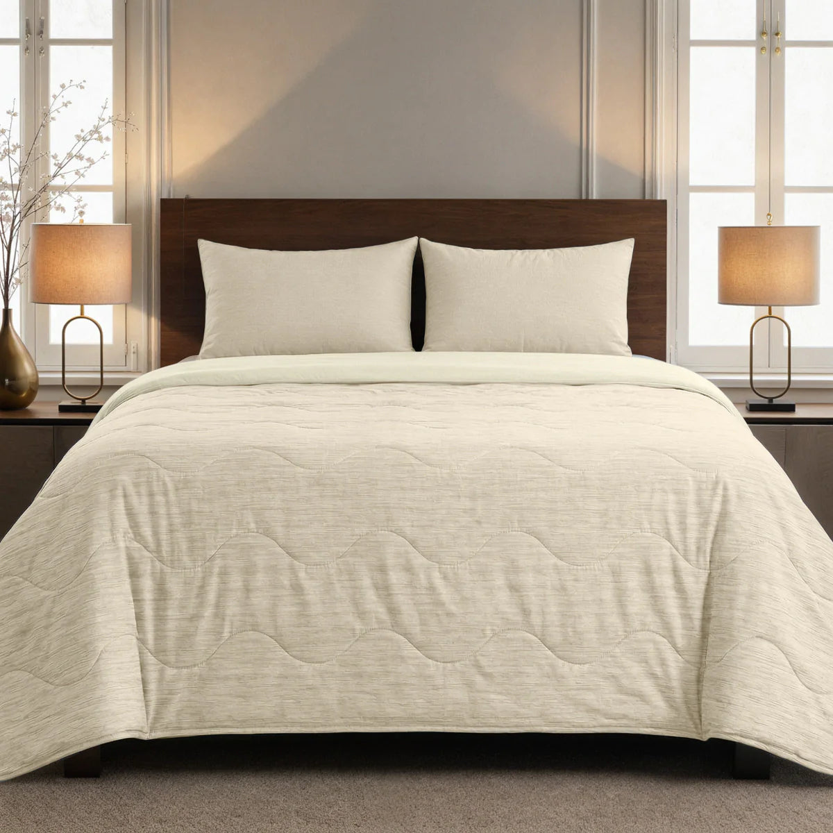 Zelesta Special Cooling Blend Summer Duvet - Ivory Sand