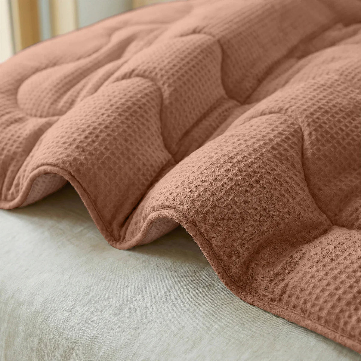 Zelesta Special Cooling Serene Summer Duvet - Terracotta Pink