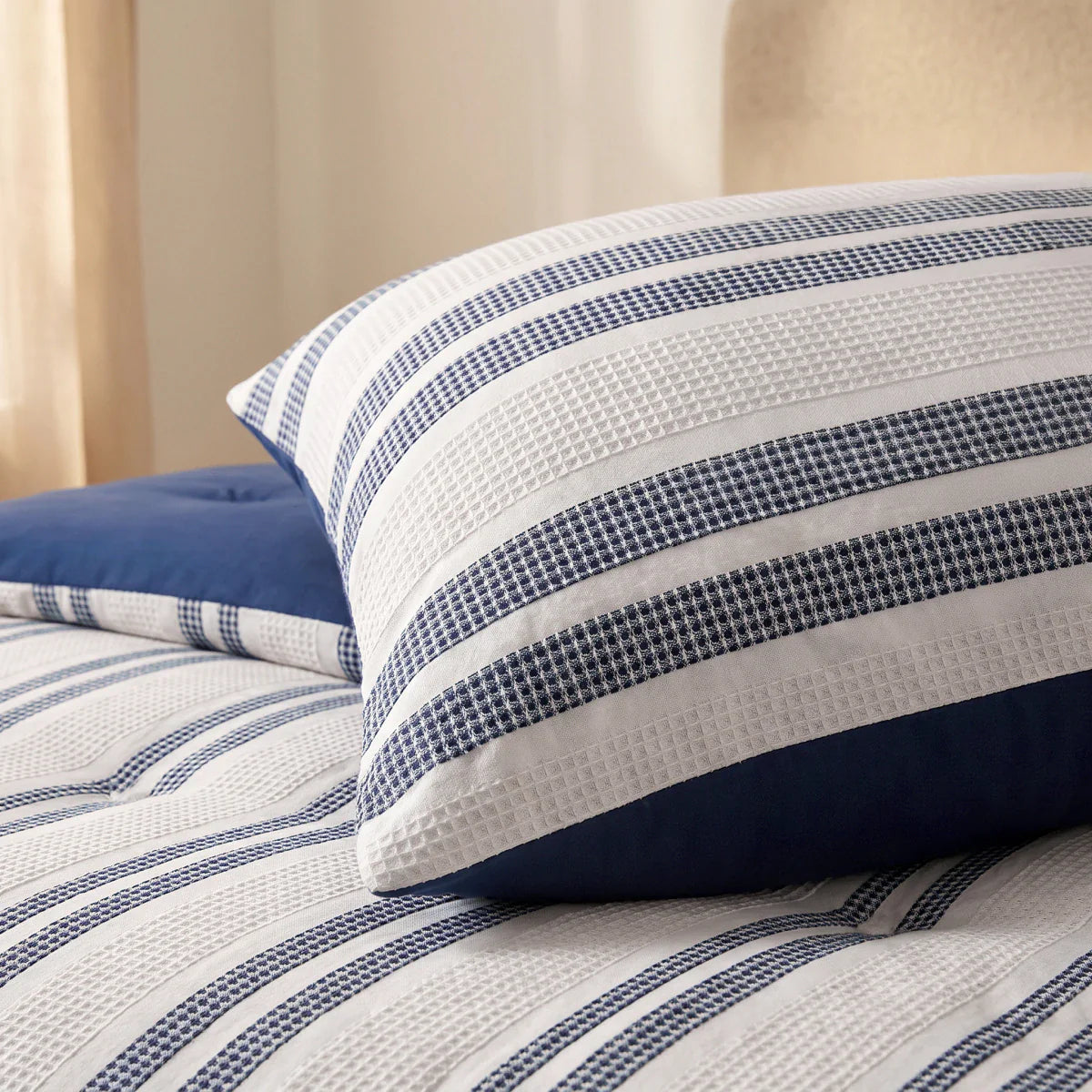 Ensemble de 2 taies d'oreiller Zelesta Special Hampton - Bleu