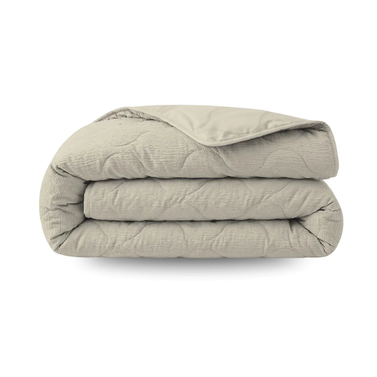 Zelesta Special Seersucker Summer Duvet - Almond Milk Beige