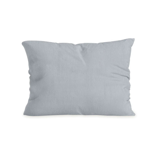 Zelesta Spécial Seersucker Taie d'Oreiller Lot de 2 - Bleu Nacré