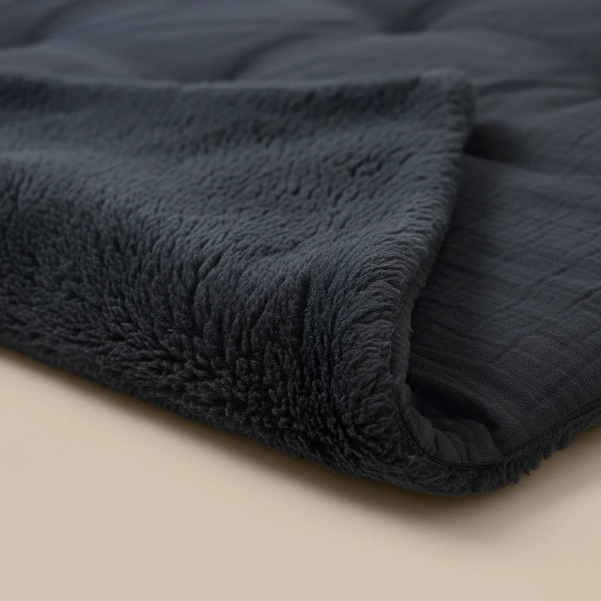 Zelesta Special Teddy Cotton Muslin Duvet - Anthracite