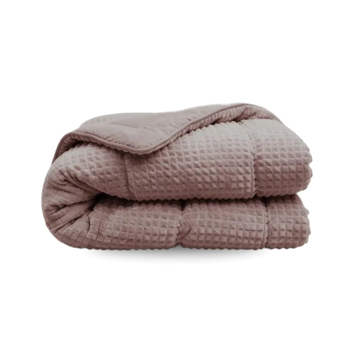 Zelesta Special Teddy Check Duvet - Old Pink