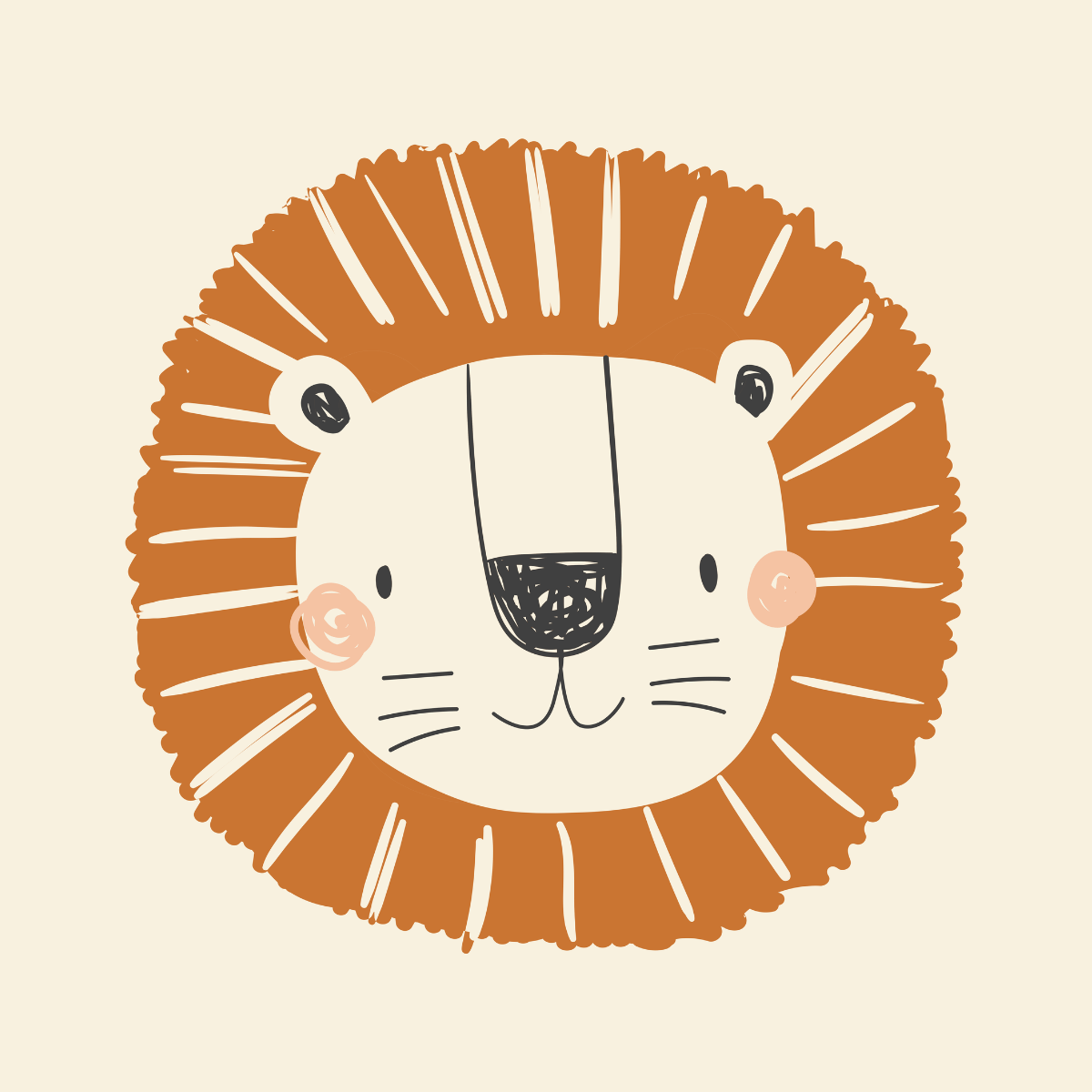 Zelesta Comfort Kids Duvet - Lucky Lion