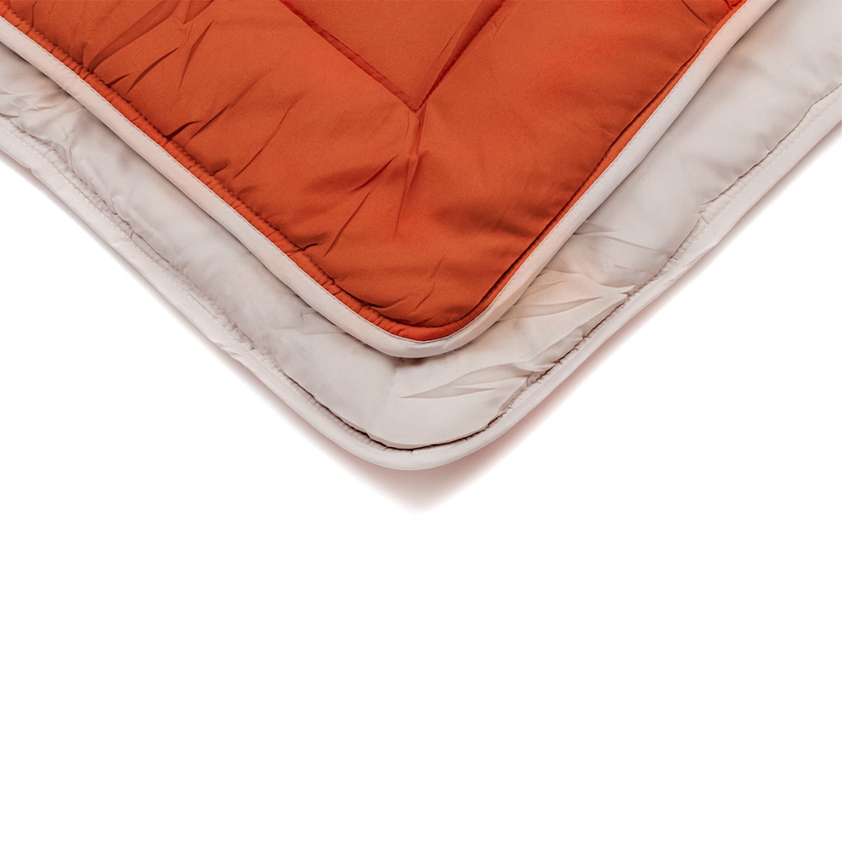 Zelesta Everyday Duo Summer Duvet - Light Grey & Ginger