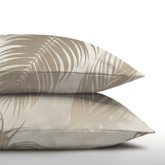 Zelesta Royalbed Taies d'oreiller - Feuilles de Palmier