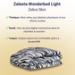 Zelesta Wonderbed Light Peau de Zèbre