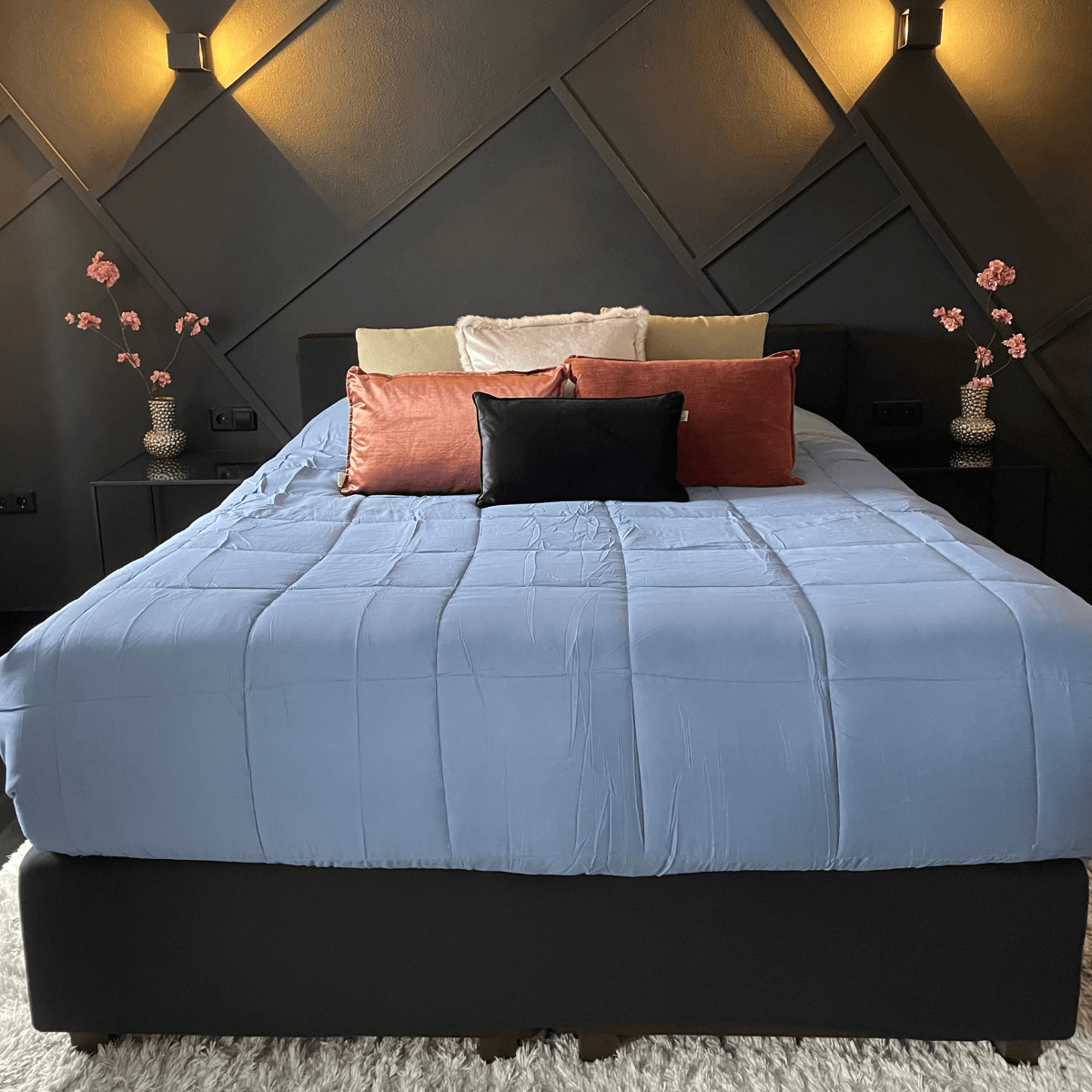 Zelesta Easybed - Bleu & Mastic