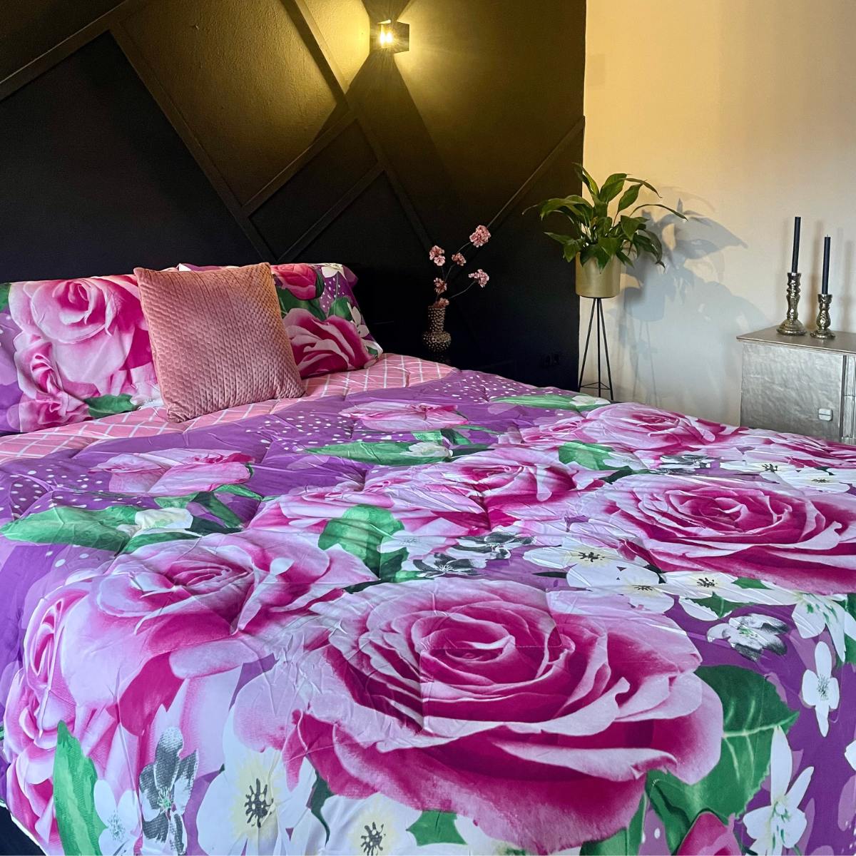 Zelesta Wonderbed Light Roses Violettes